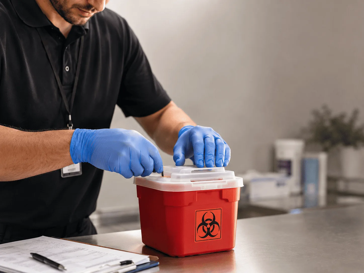 Why choose Sharps Waste Disposal in Lahoma, OK